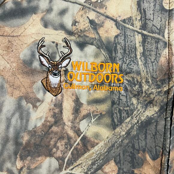 Vintage Scent Lok Camo Full Zip Jacket Embroidered Logo Medium - Picture 5 of 8